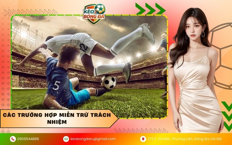 Các trường hợp miễn trừ trách nhiệm